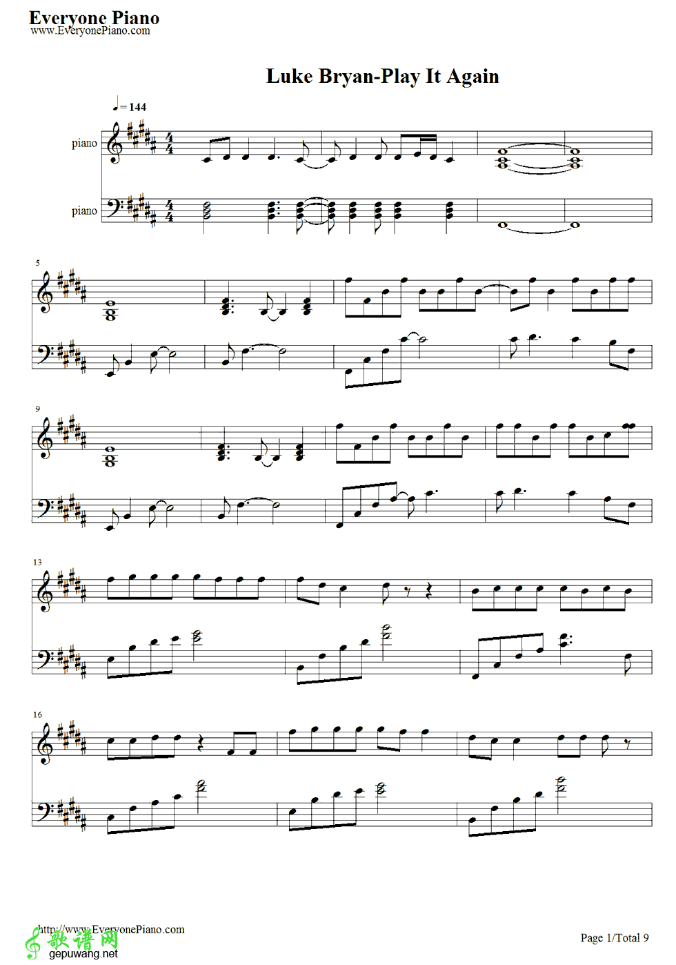 Play It Again Luke Bryan-Play It Again  