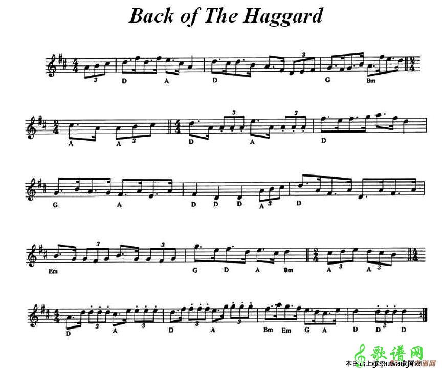 Back of The Haggard