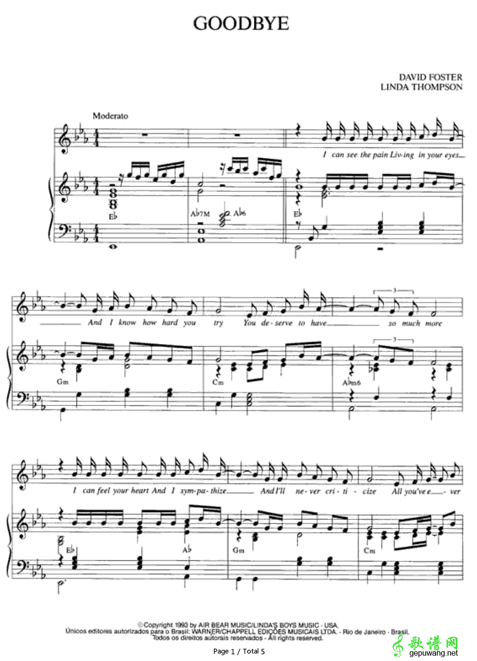 Goodbye Air Supply-Goodbye  