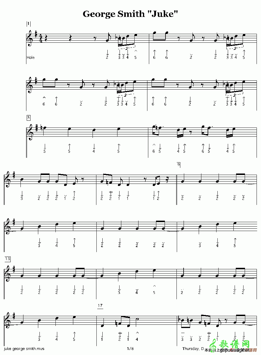 george smith “juke”