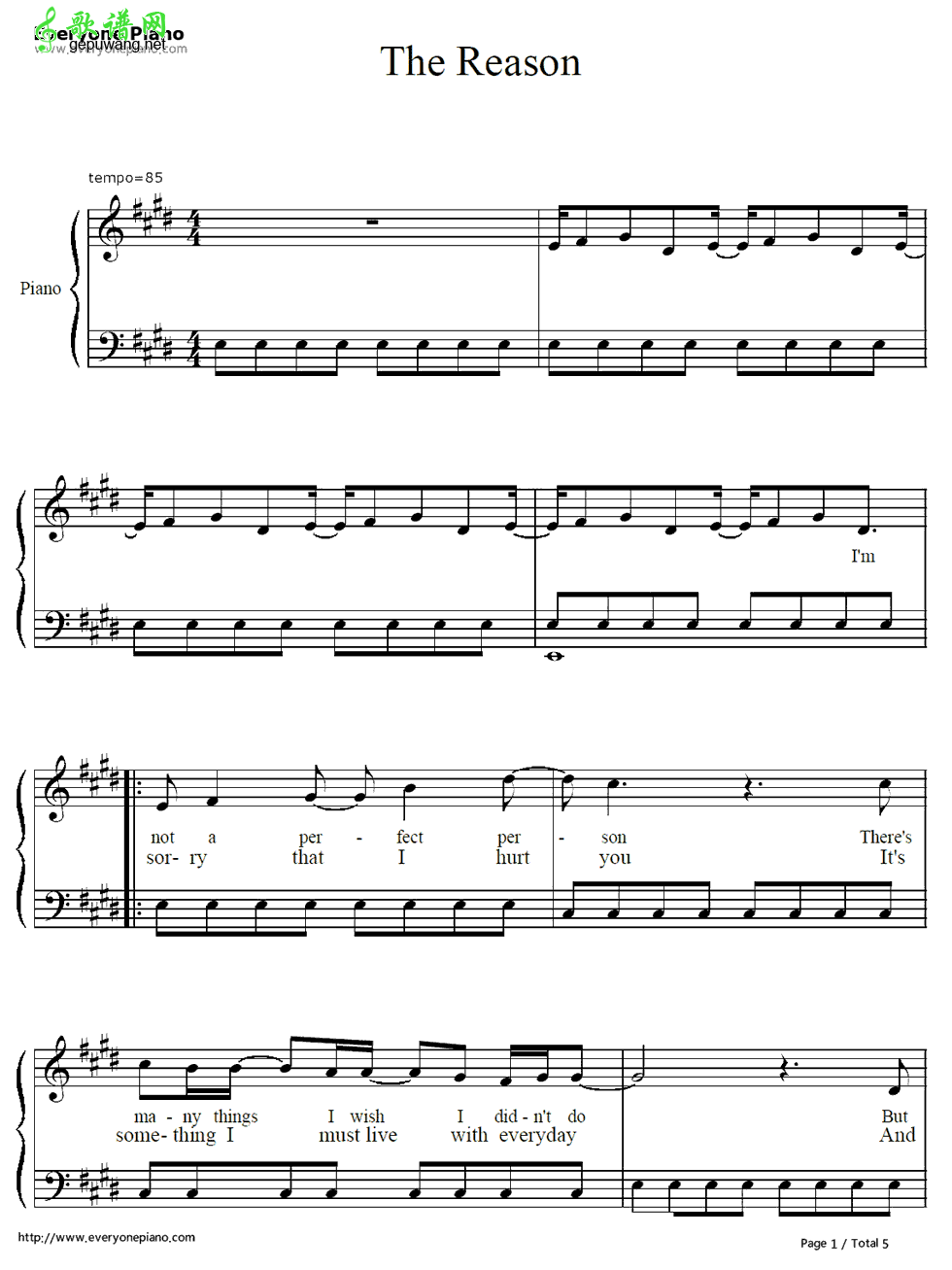 The Reason Hoobastank-The Reason  