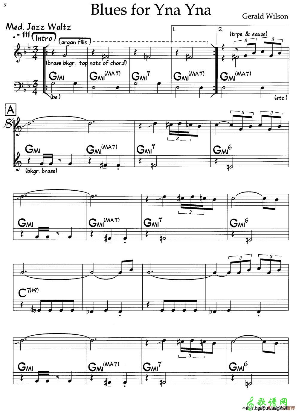 Blues For Yna Yna  