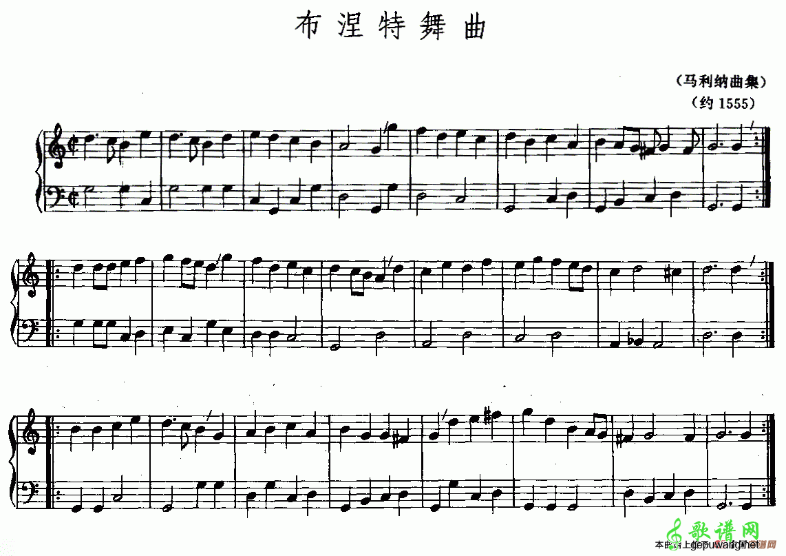 布涅特舞曲  
