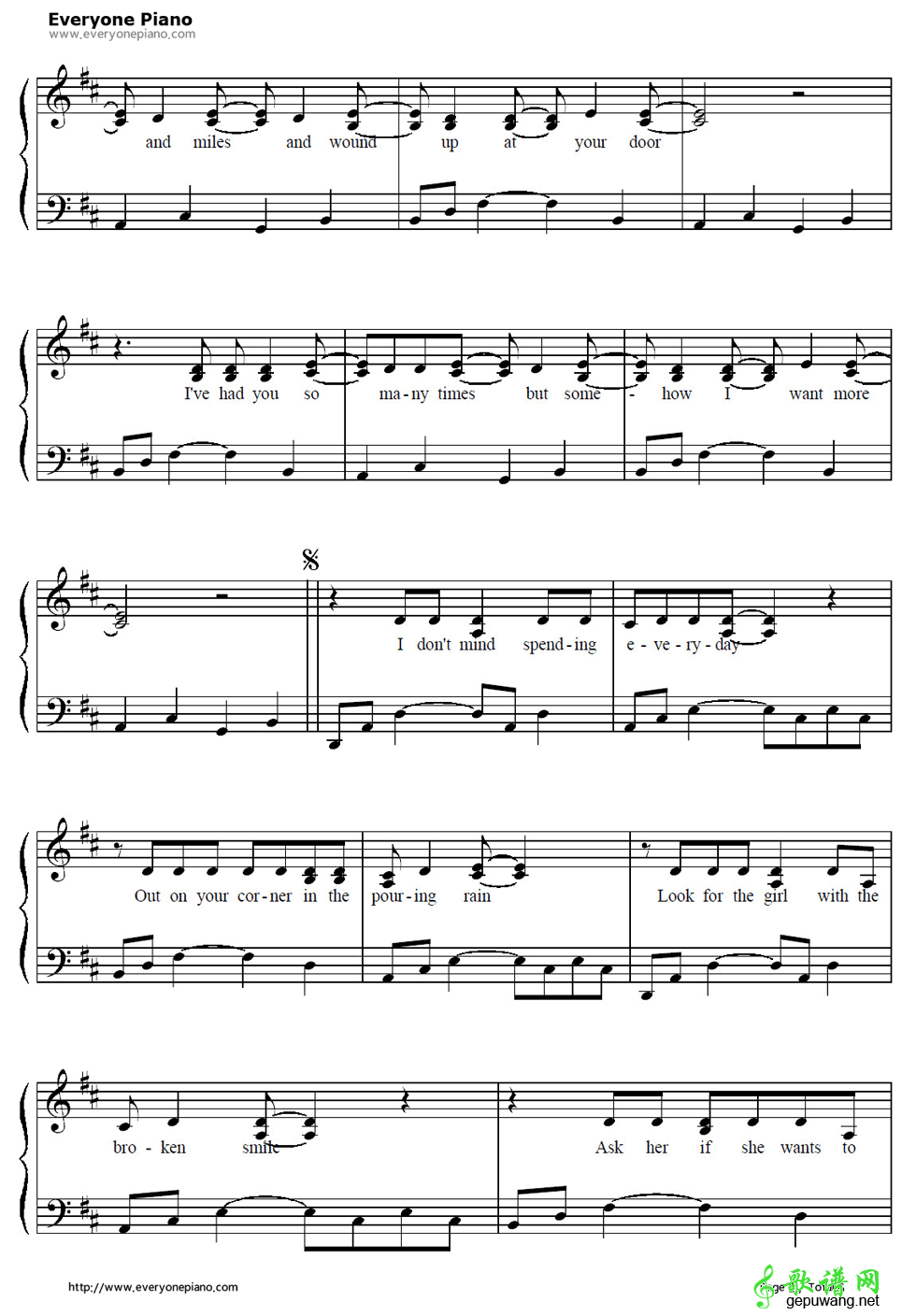 She Will Be Loved Maroon 5-She Will Be Loved 