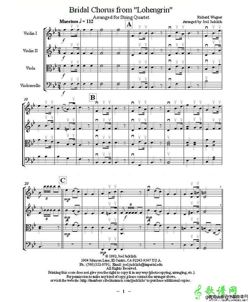 Bridal Chorus from