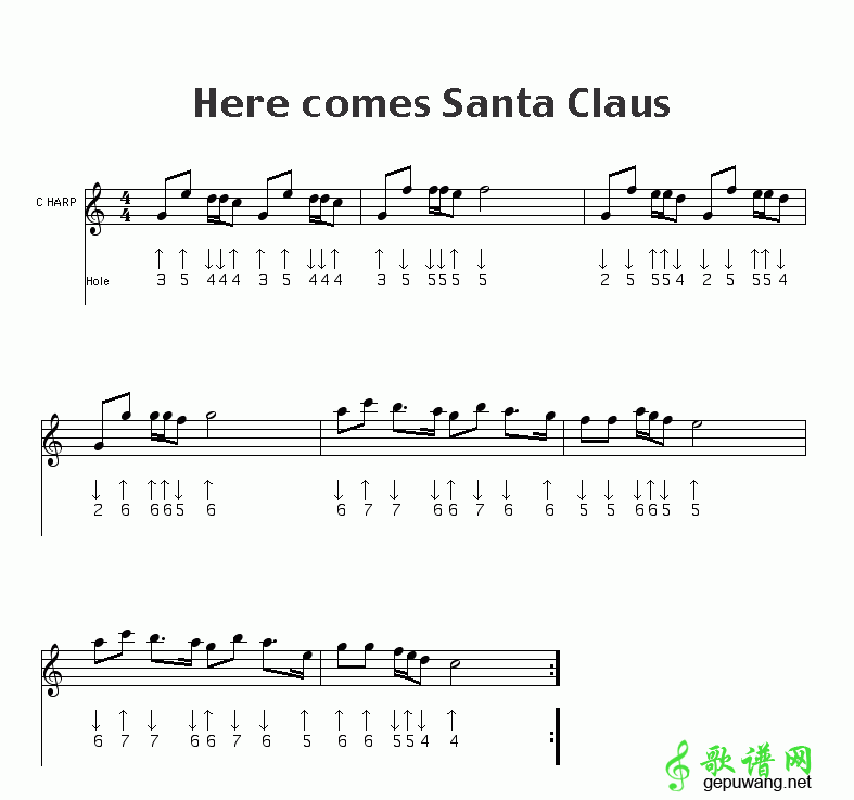 here comes santa claus