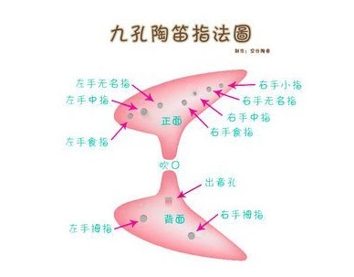九孔埙笛怎么吹