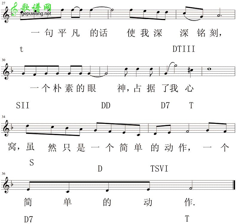 一个简单的动作  