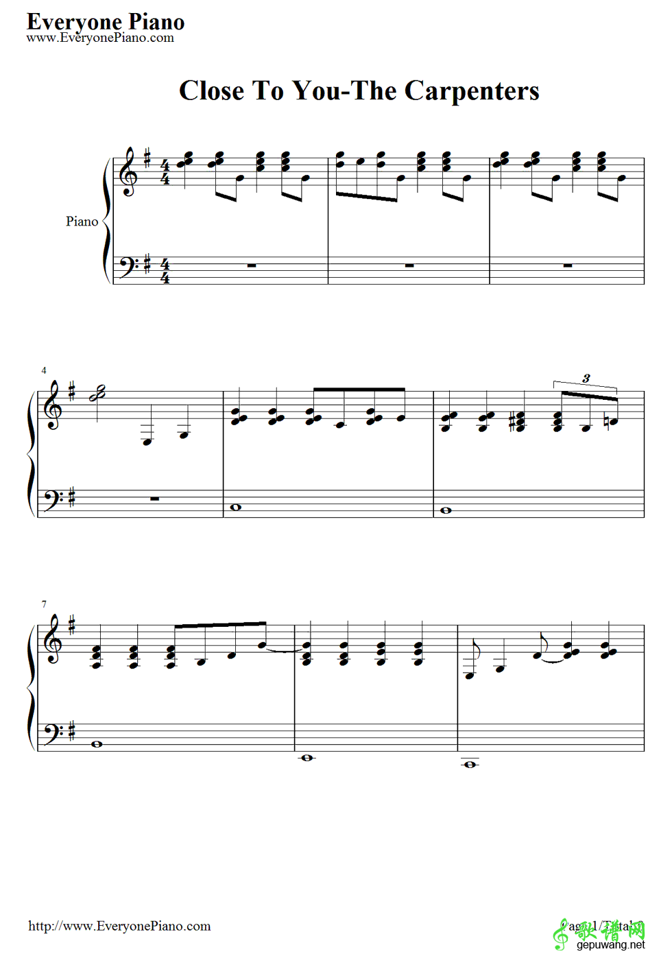 Close To You The Carpenters-Close To You  