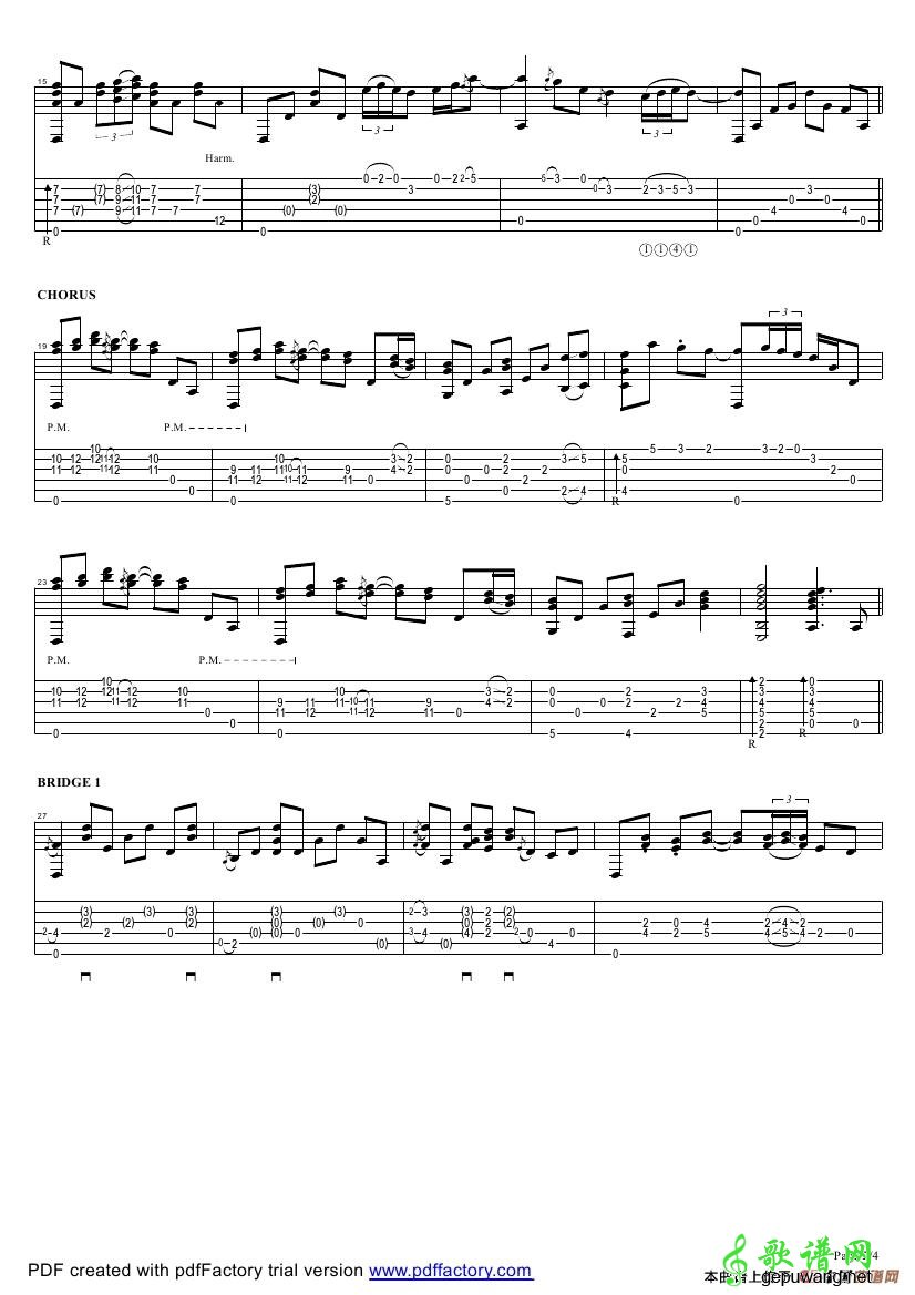 tahitian skies with score