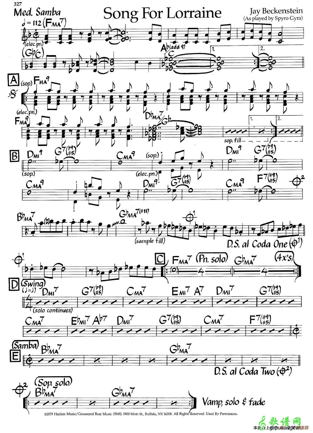 Song For Lorraine  