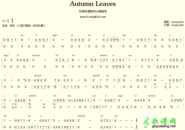 Autumn Leaves