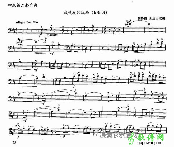 我爱我的战马