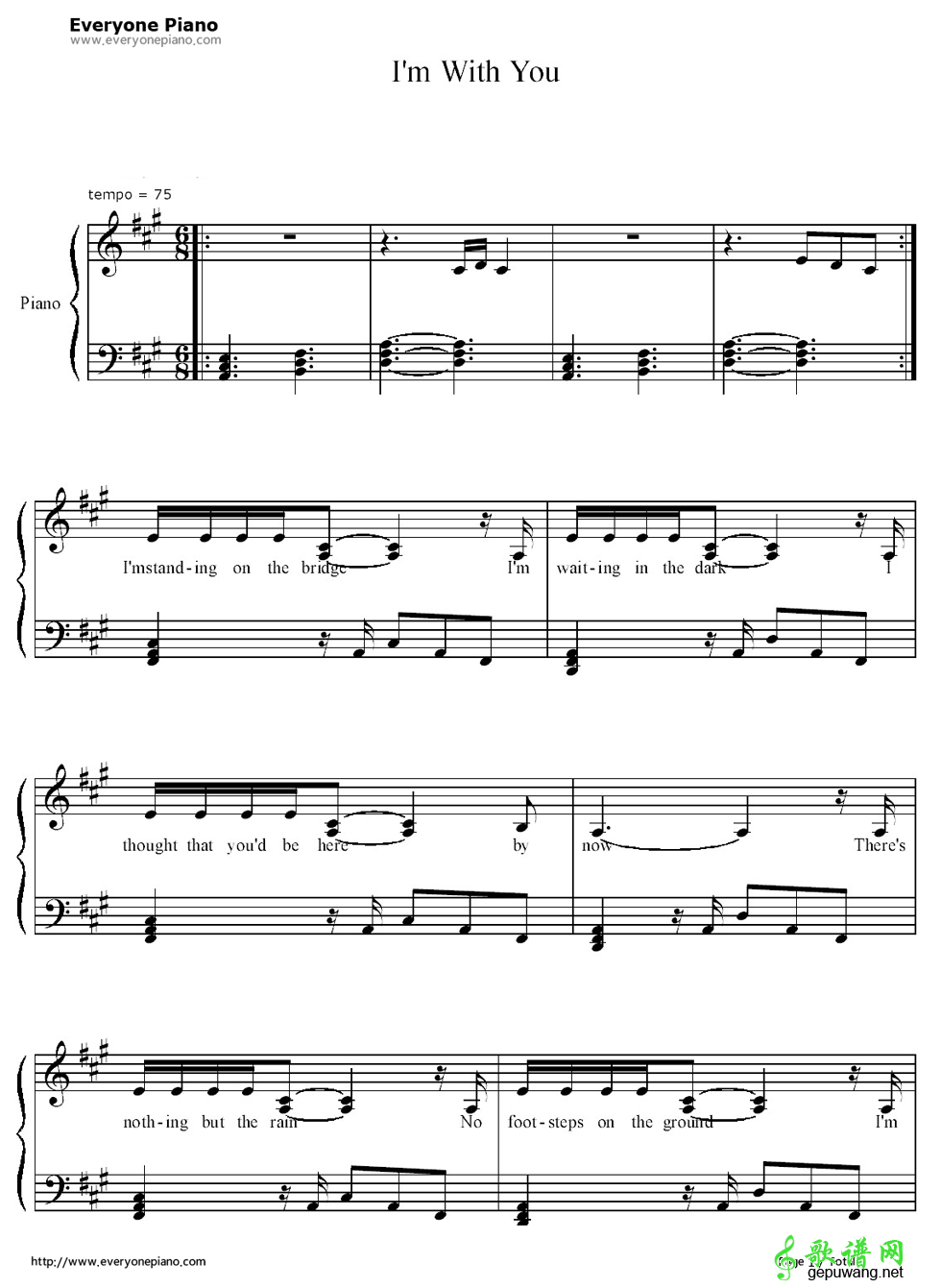 I'm with You Avril Lavigne-I'm with You  