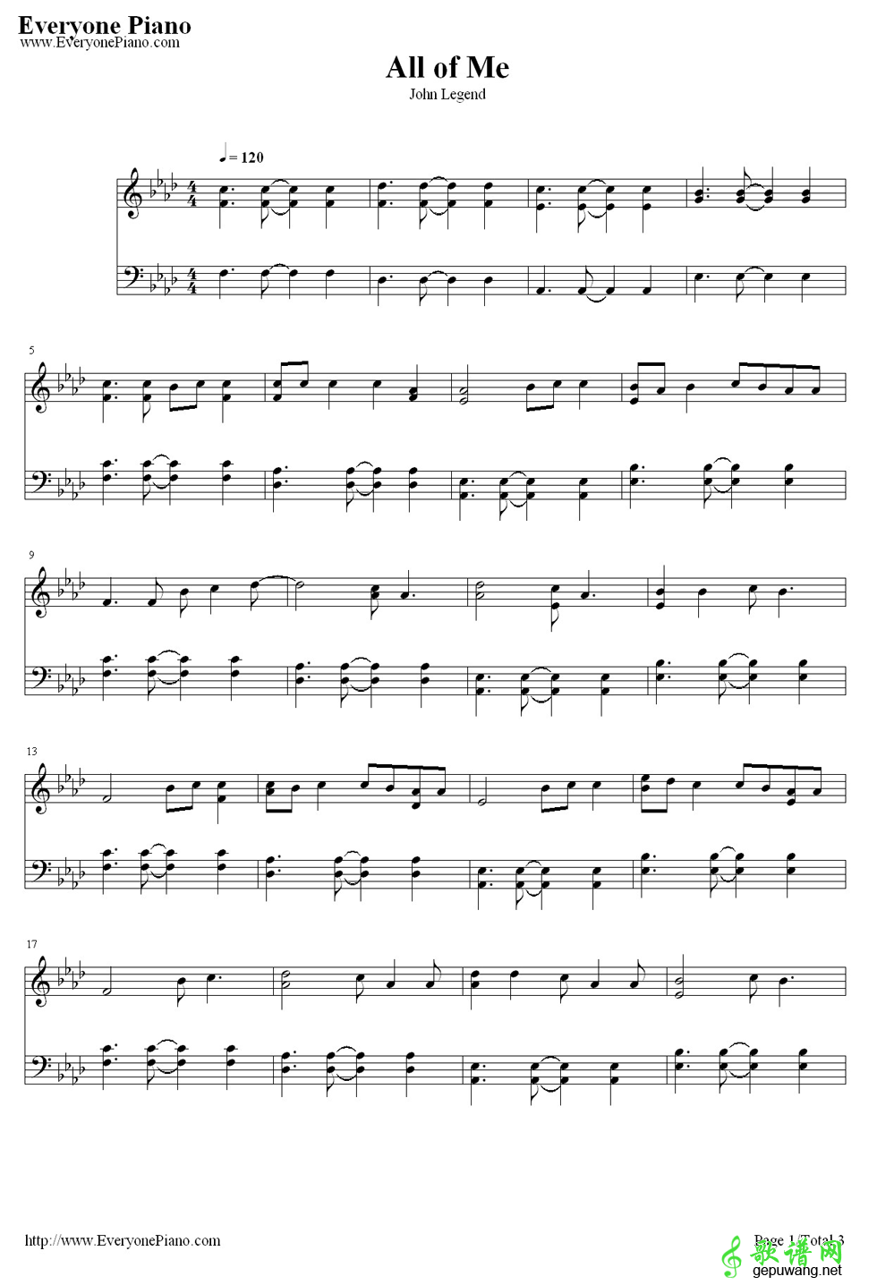 All of Me John Legend-All of Me 