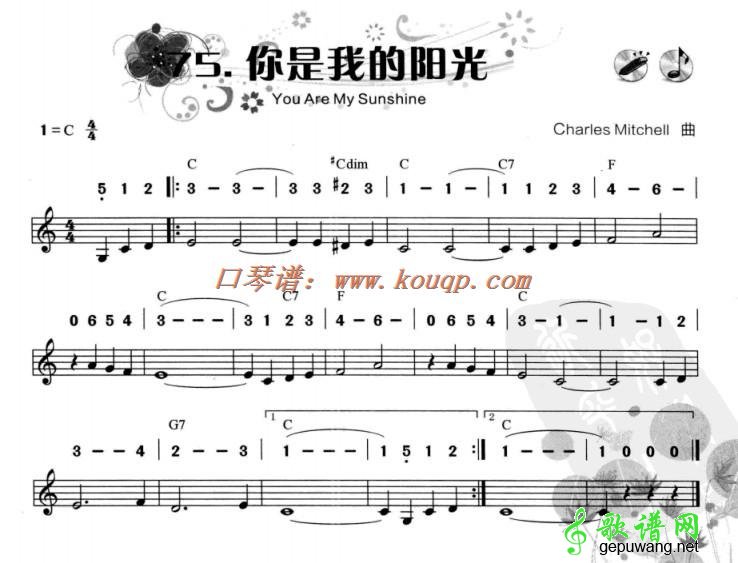你是我的阳光