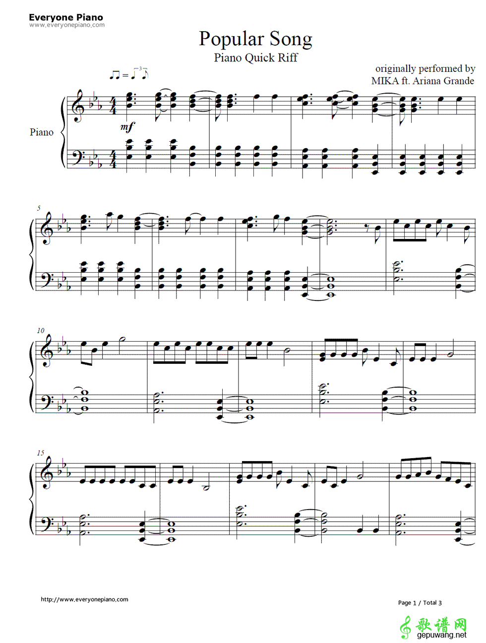 Popular Song 