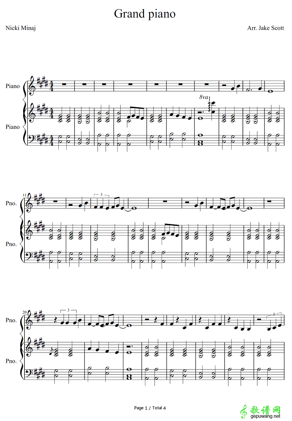 Grand Piano Nicki Minaj-Grand Piano  