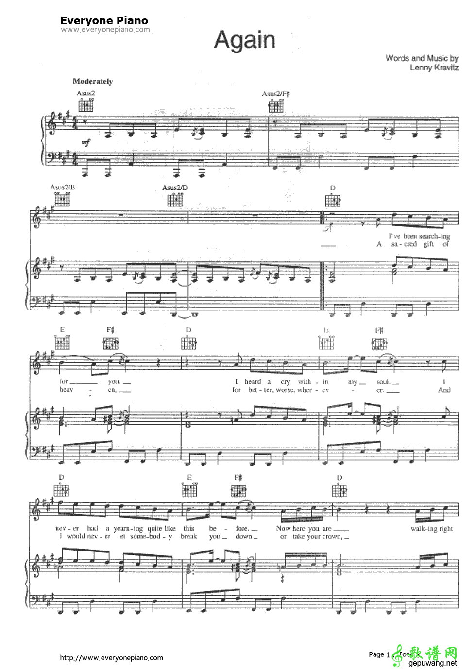 Again Lenny Kravitz-Again  