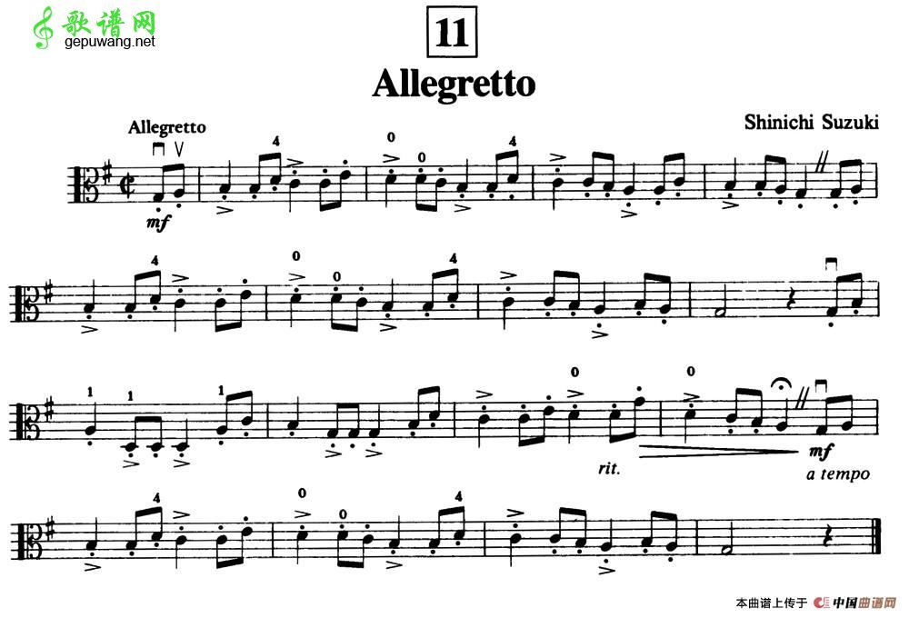 Allegretto