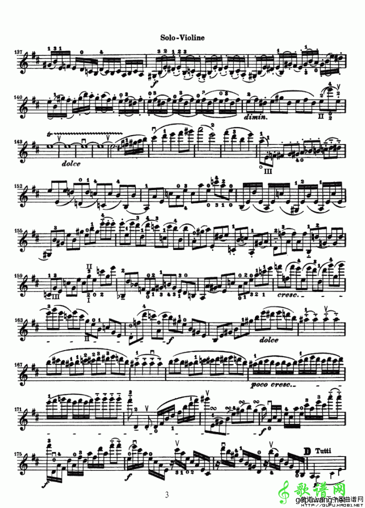 Konzert fur Violine