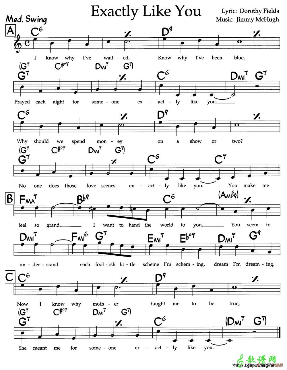 Exactly Like You（就是喜欢你）  