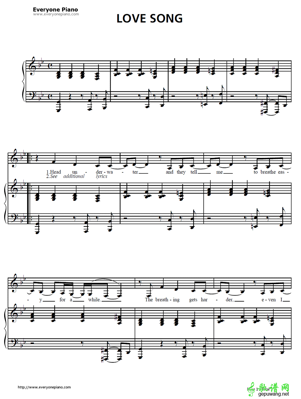 Love Song Sara Bareilles-Love Song 