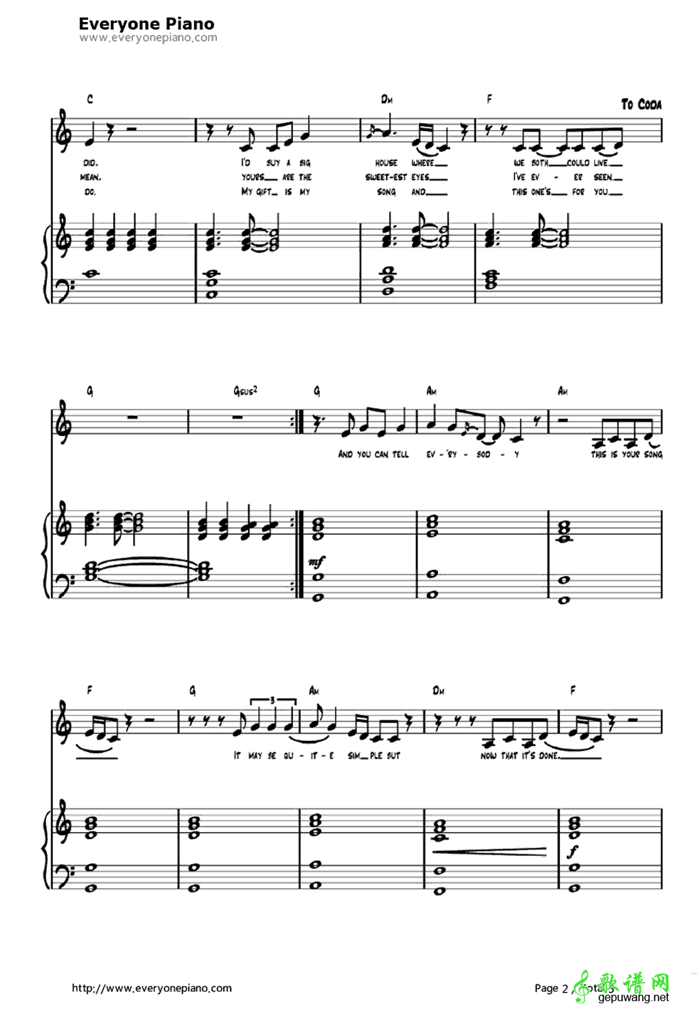 Your Song  