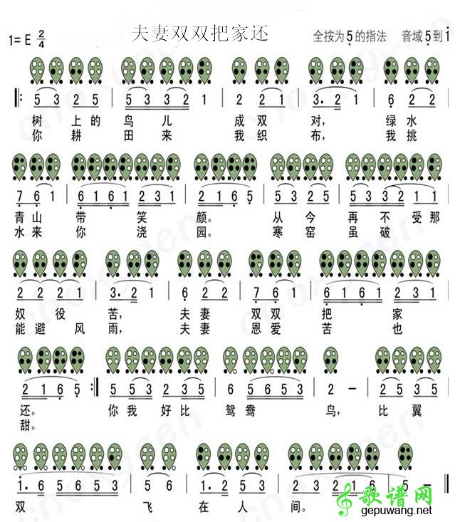 夫妻双双把家还